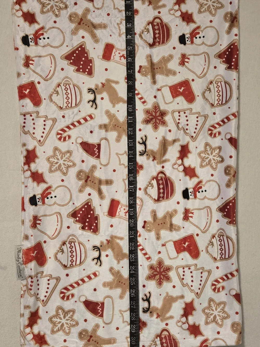 Minky Couture Holiday Themed Pillow Case, 20x30, Queen Size, Soft And Clean